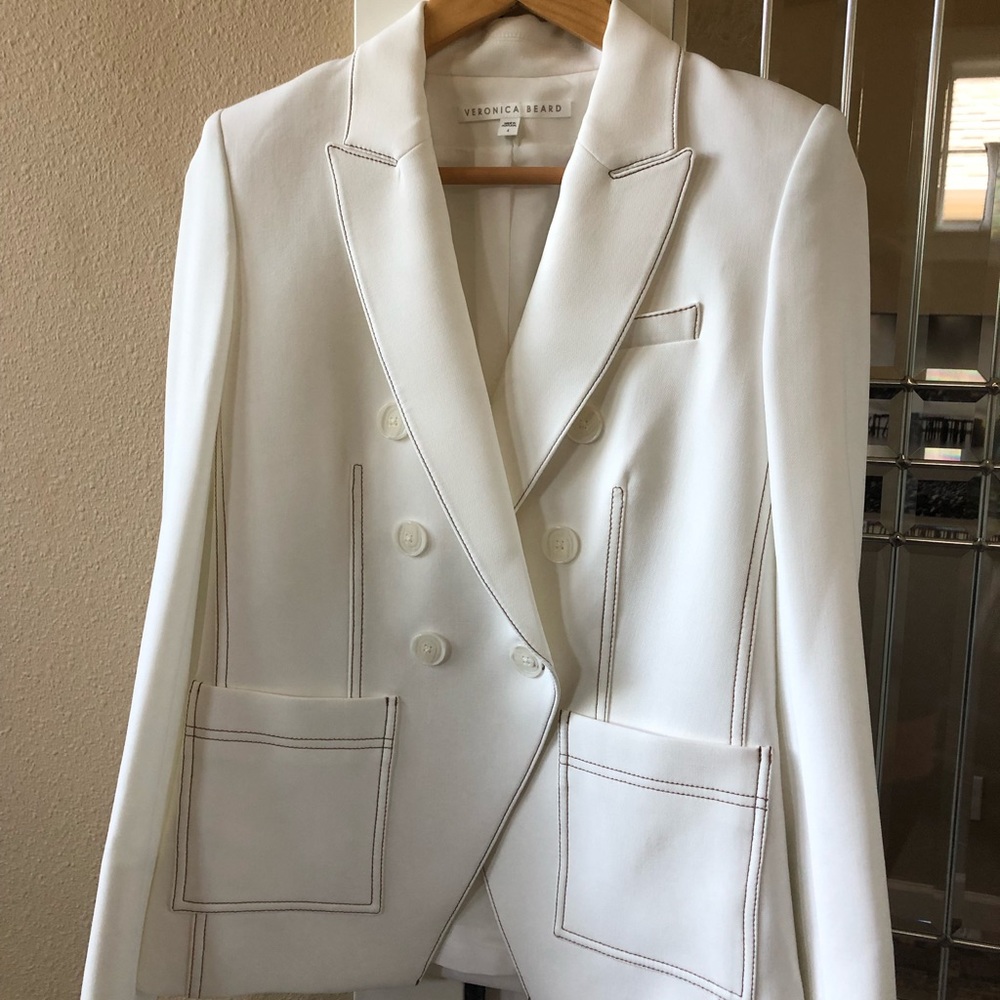Veronica Beard double breasted blazer 4